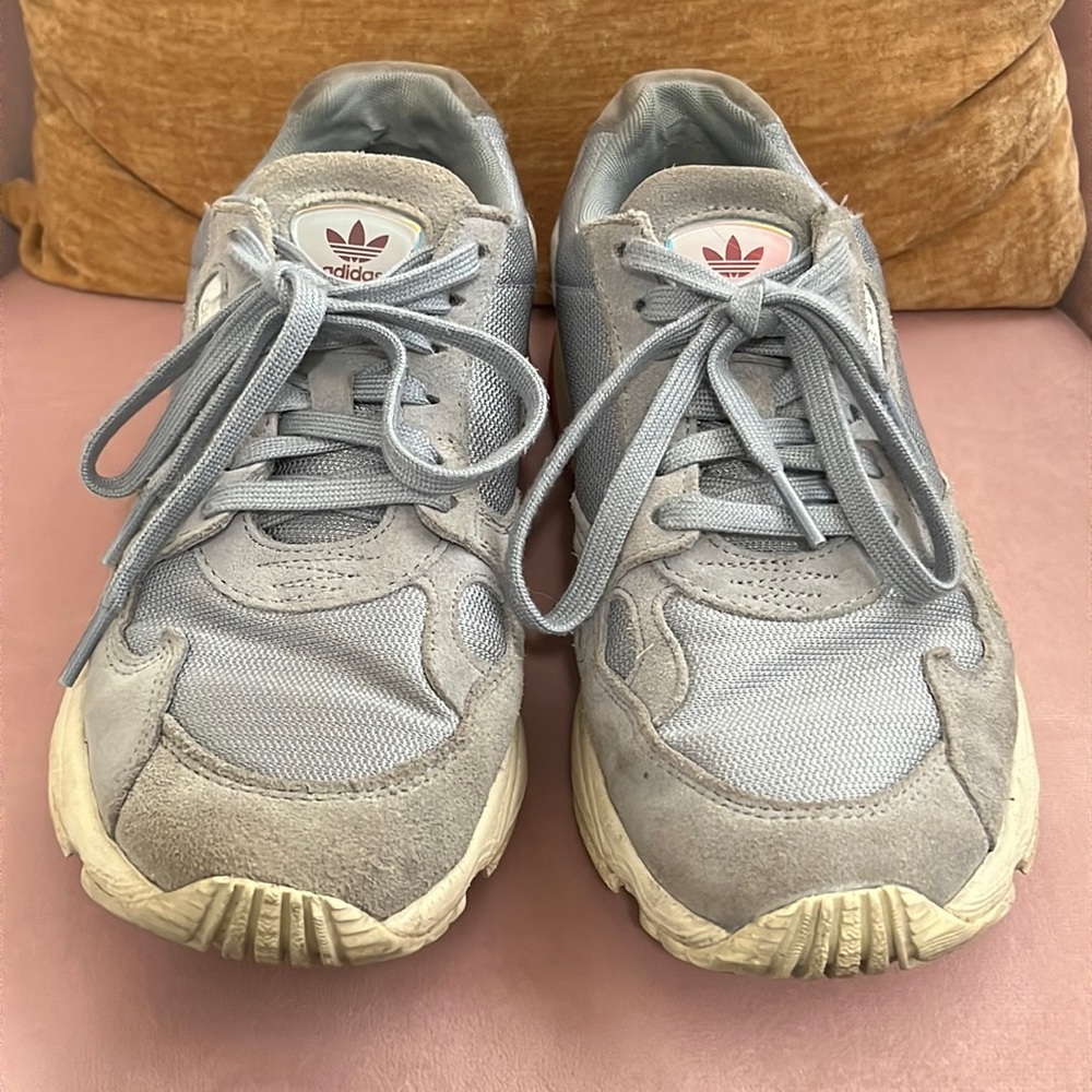 Grey Adidas Falcons